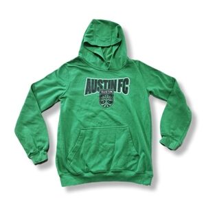 Youth Large MLS Austin FC Green Soccer Hoodie